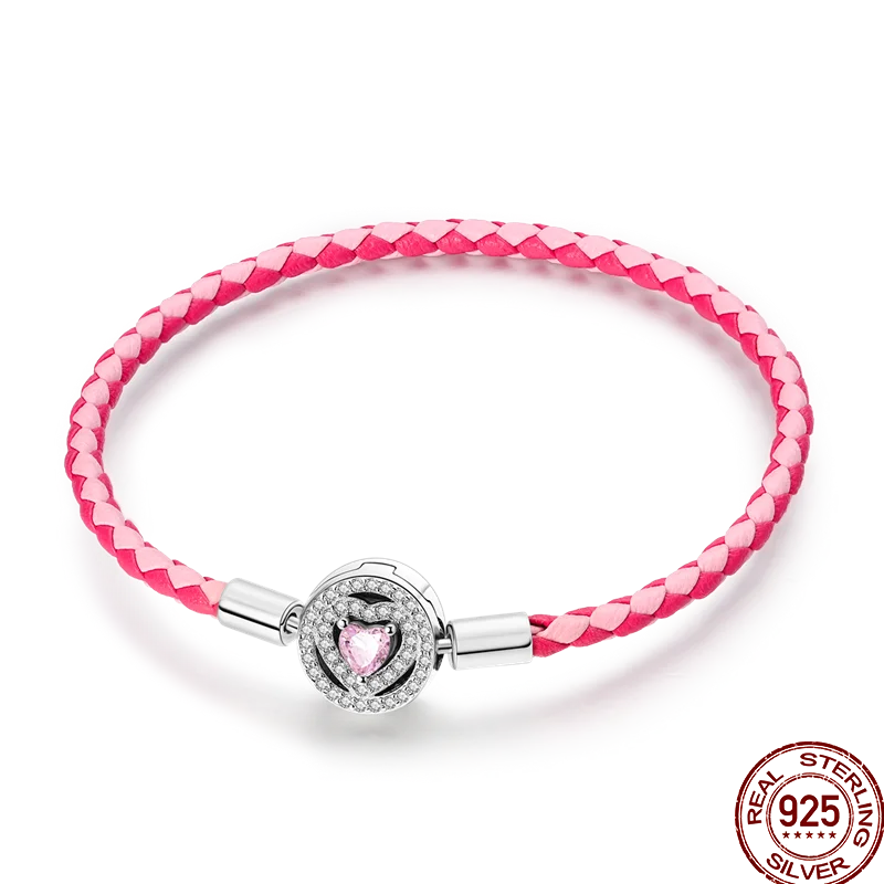 Infinity Glow Bracelet – 925 Sterling Silver
