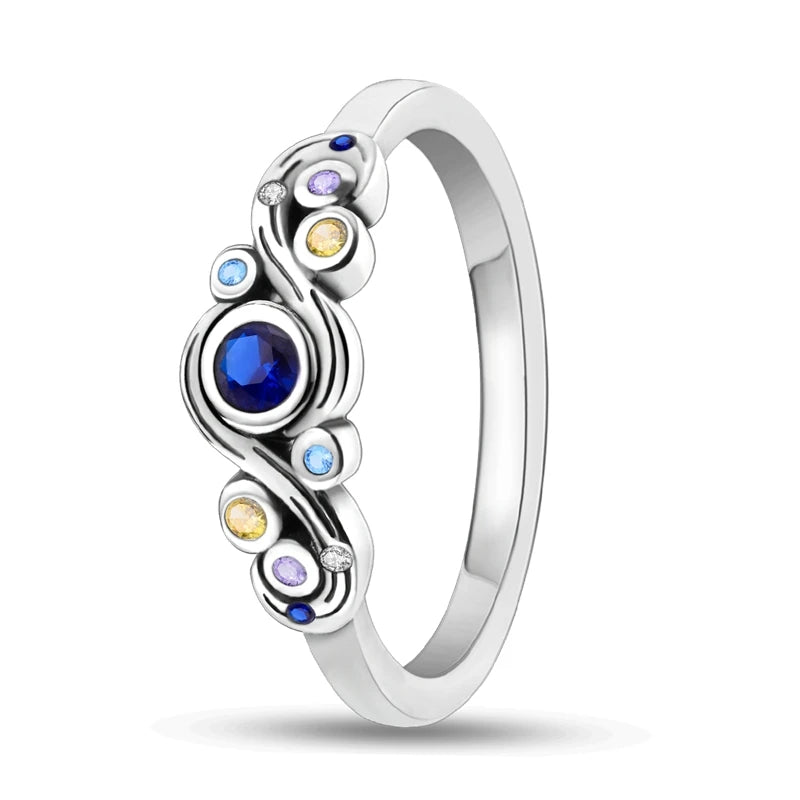 Spark 925 Sterling Silver Cocktail Ring