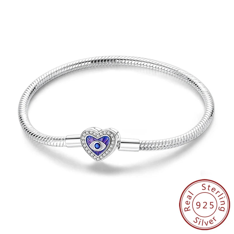 Garden of Hearts Bracelet – 925 Sterling Silver