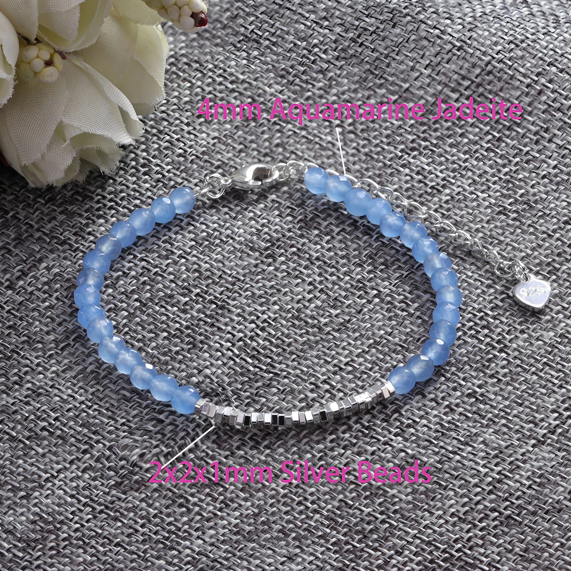 Love Heart Bracelet  – Sterling Silver