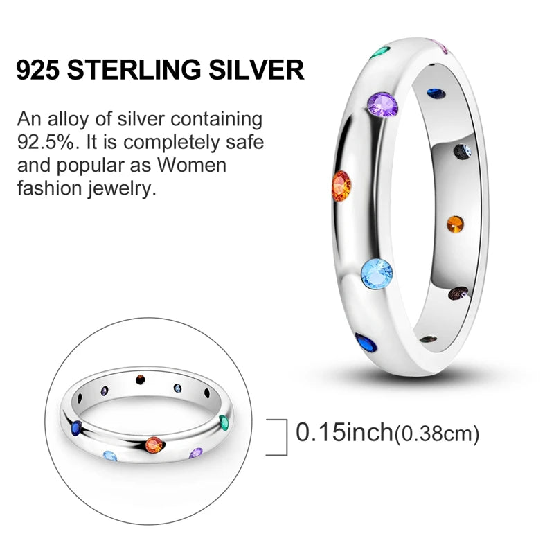 Spark 925 Sterling Silver Cocktail Ring