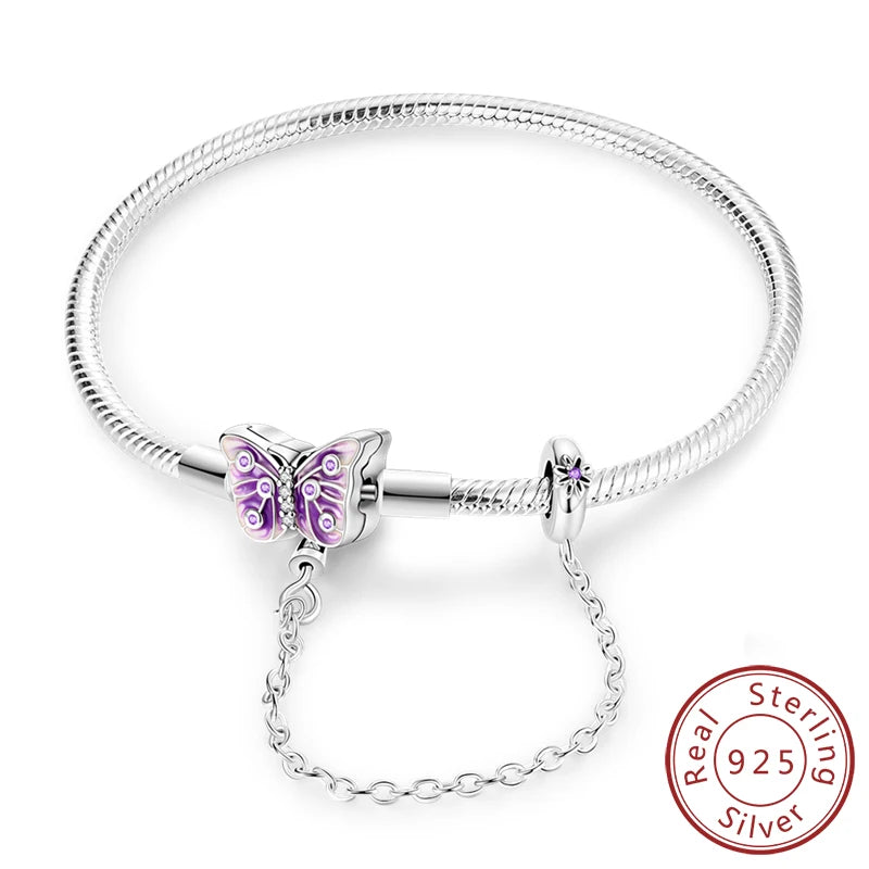 Garden of Hearts Bracelet – 925 Sterling Silver
