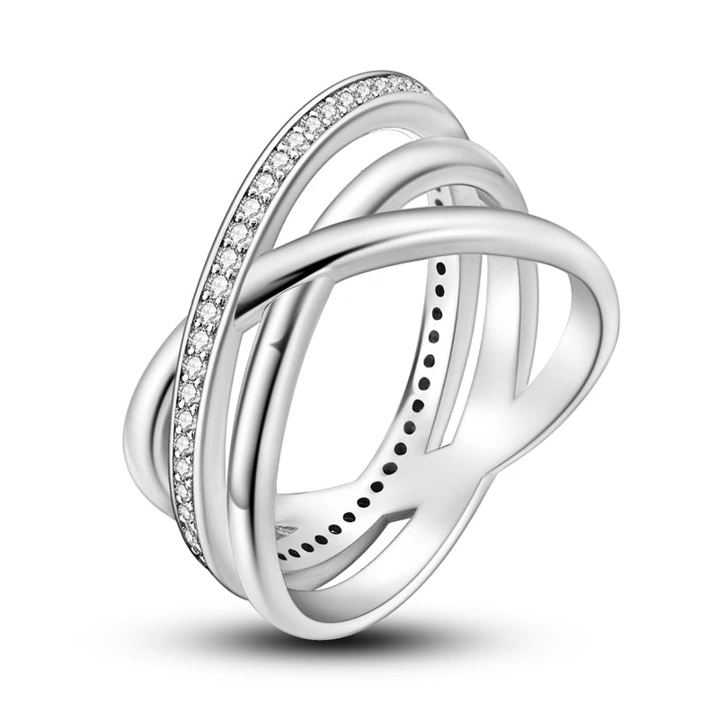 Spark 925 Sterling Silver Cocktail Ring