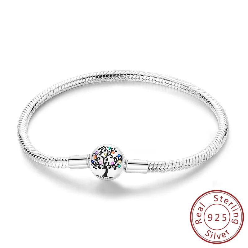 Garden of Hearts Bracelet – 925 Sterling Silver