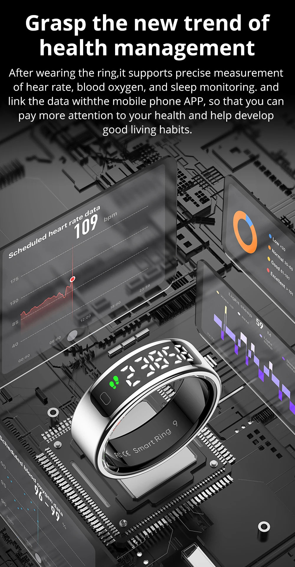 Luxury Smart Ring