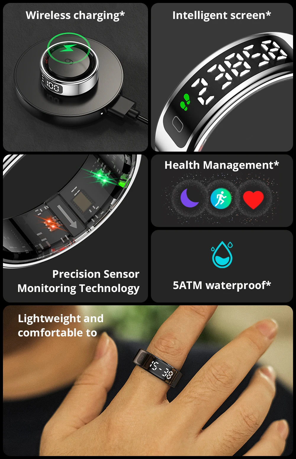 Luxury Smart Ring
