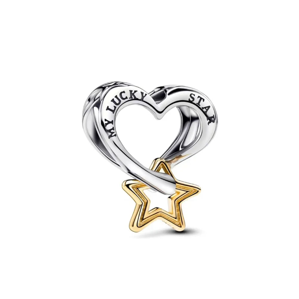 Blue Moon & Stars – 925 Sterling Silver