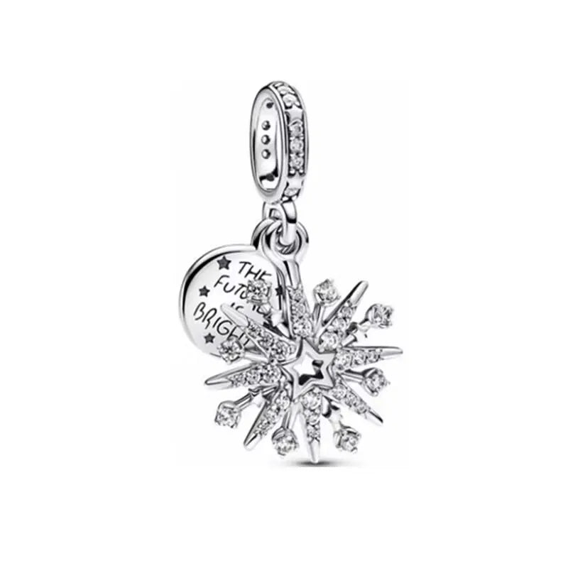 Blue Moon & Stars – 925 Sterling Silver