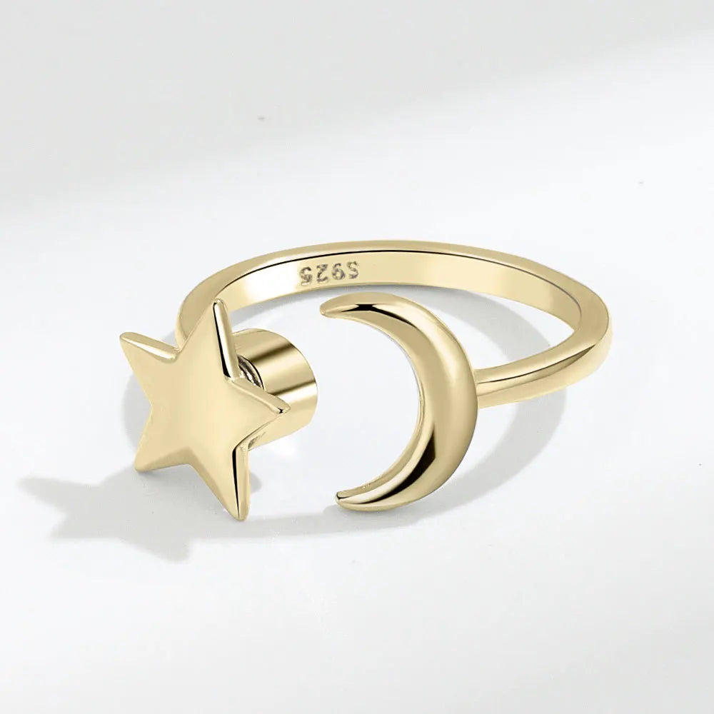Sunflower Rotatable Ring Sterling Silver