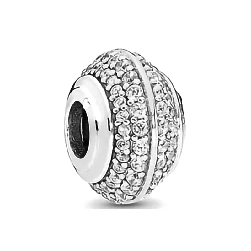 White Series Charms – 925 Sterling Silver