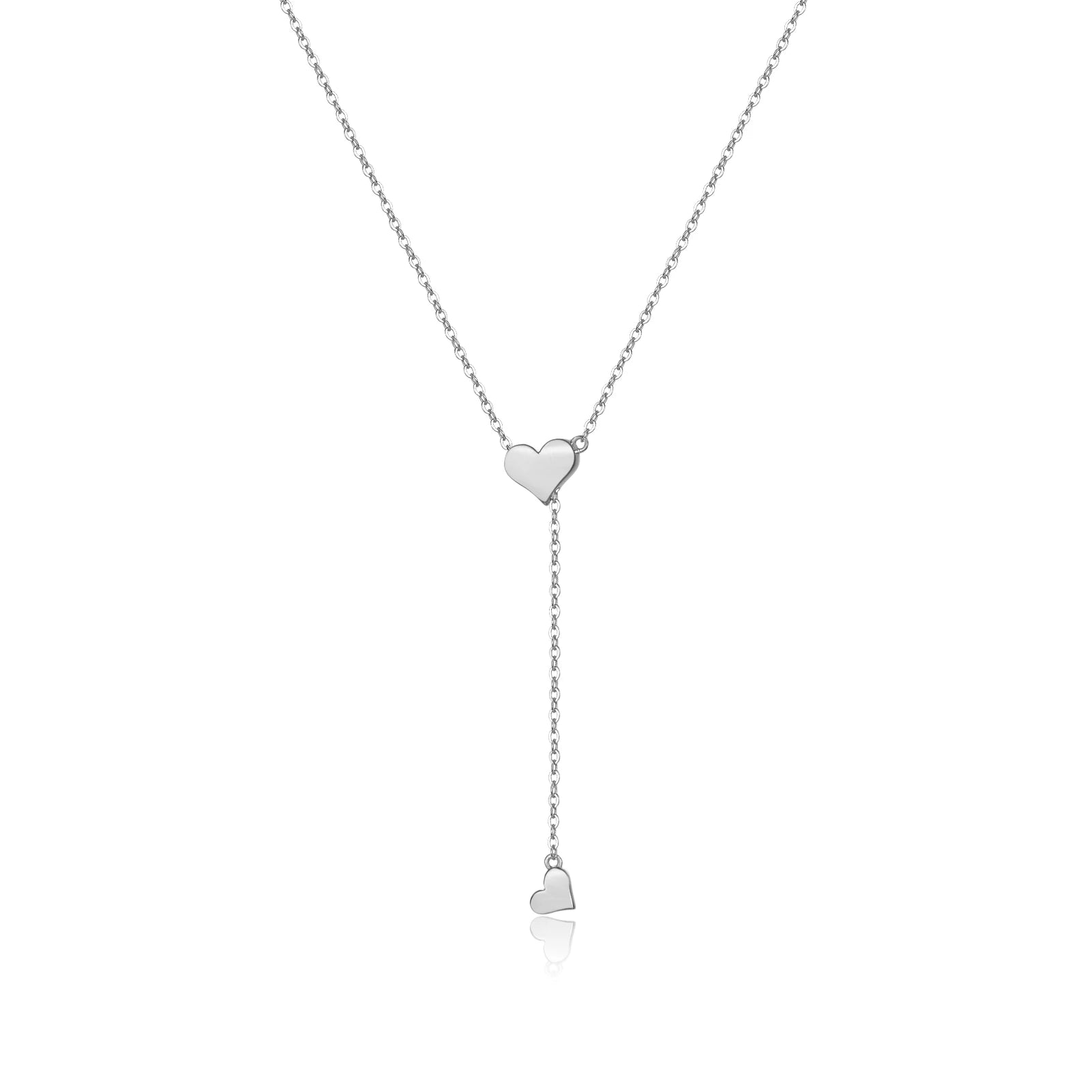 Heart Pendant Necklace – 925 Sterling Silver