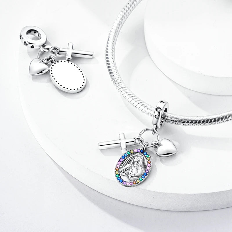 Zircon Charm – 925 Sterling Silver