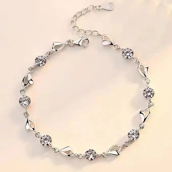 Twisted Rope Chain Bracelet –  925 Sterling Silver