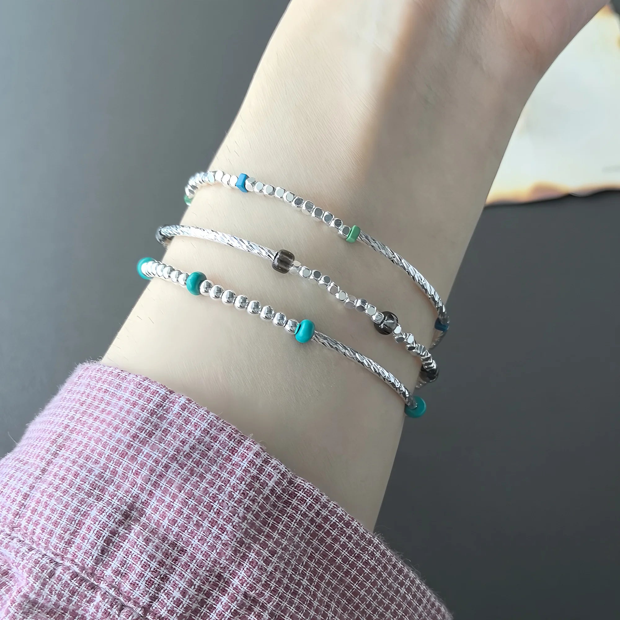Love Heart Bracelet  – Sterling Silver