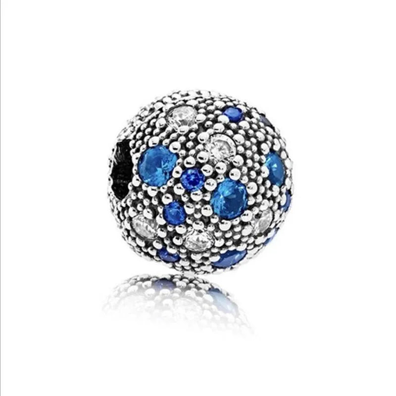 Blue Moon & Stars – 925 Sterling Silver