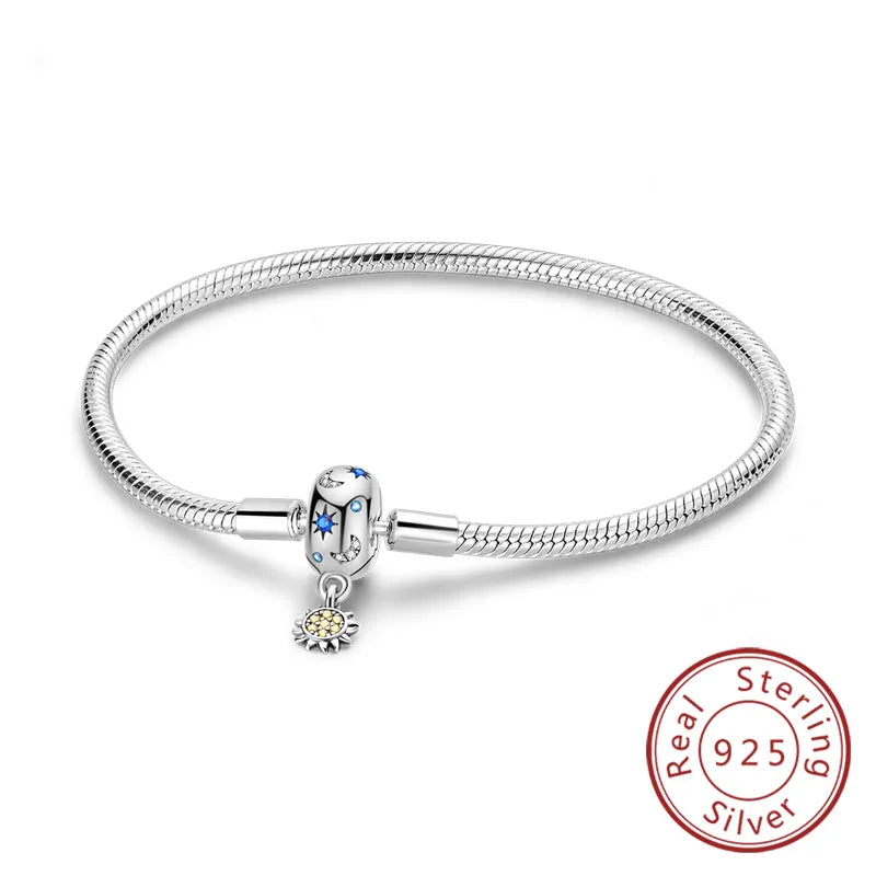 Garden of Hearts Bracelet – 925 Sterling Silver