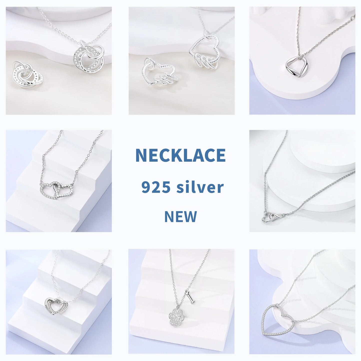 Celestial — 925 Sterling Silver Necklace