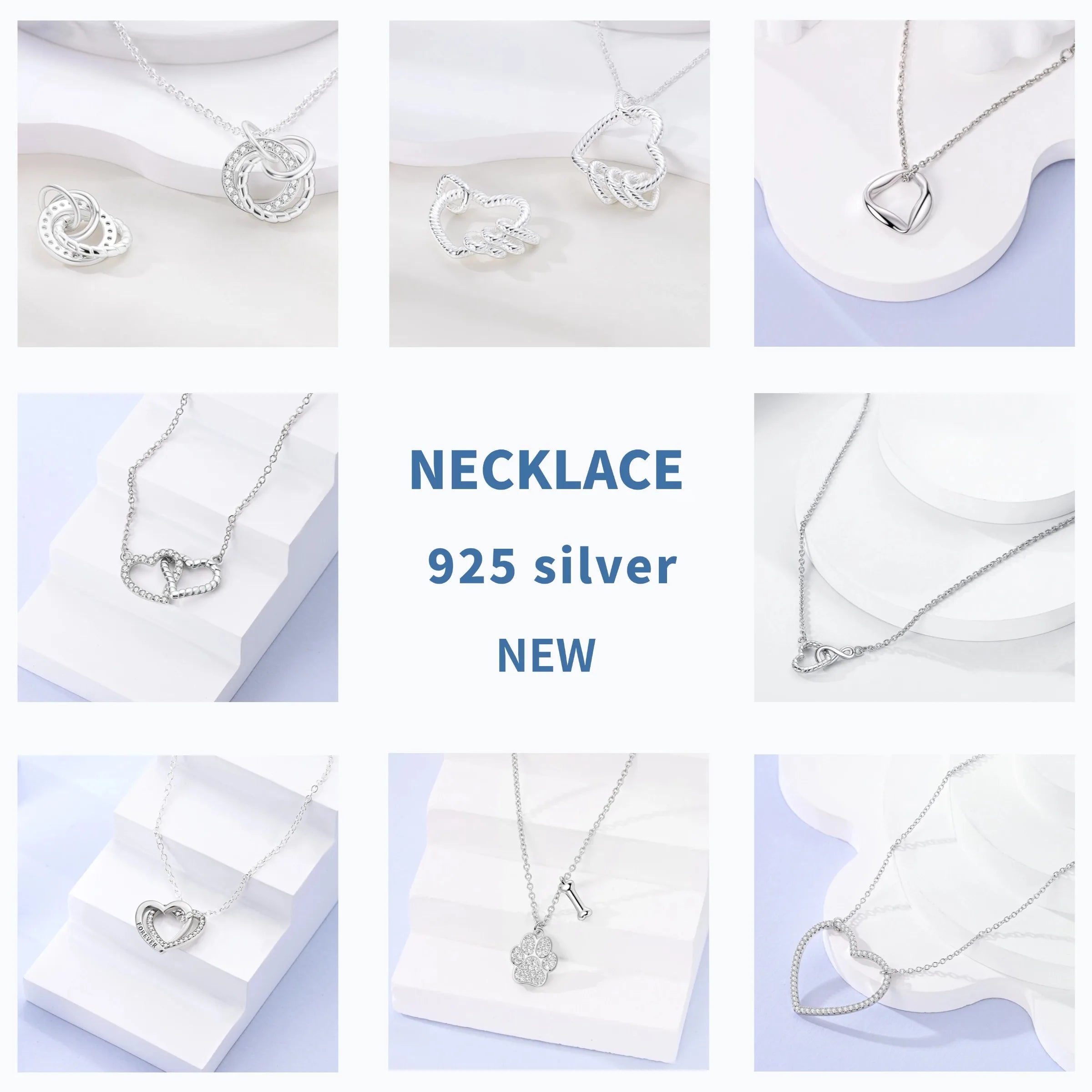 Celestial —  925 Sterling Silver Necklace