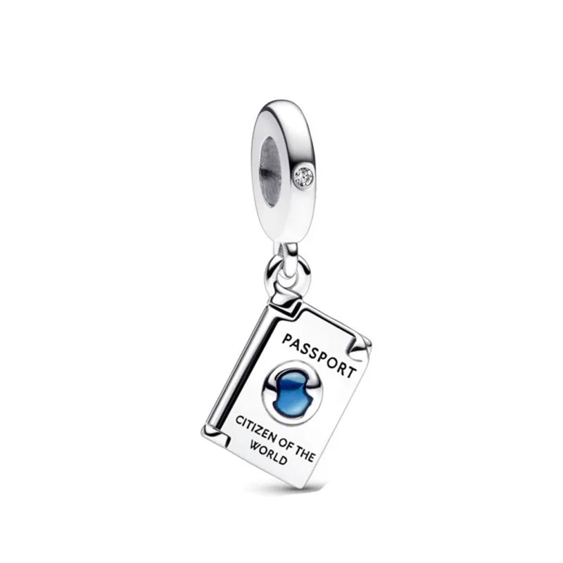 Blue Moon & Stars – 925 Sterling Silver