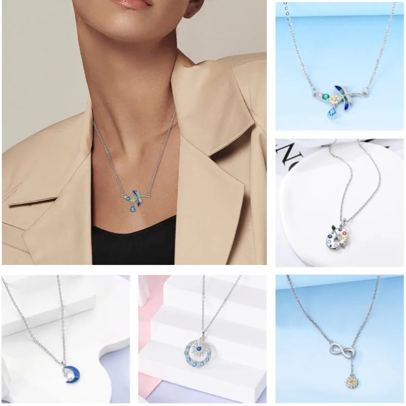Celestial — 925 Sterling Silver Necklace