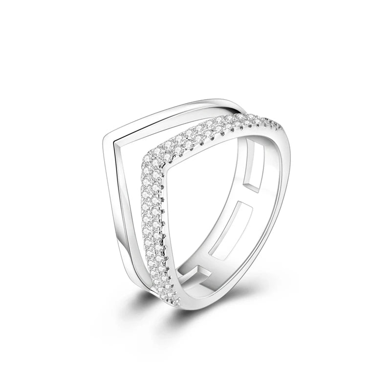 Spark 925 Sterling Silver Cocktail Ring