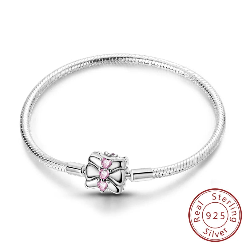 Garden of Hearts Bracelet – 925 Sterling Silver