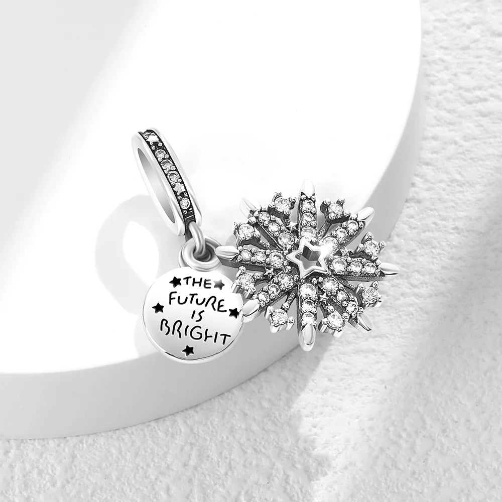 Blue Moon & Stars – 925 Sterling Silver