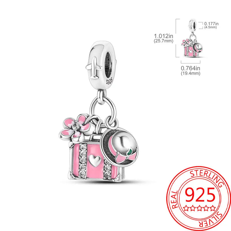 Eiffel Tower Charm –  925 Sterling Silver