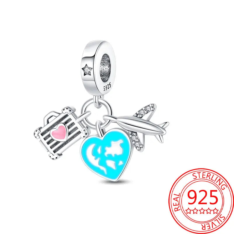 Eiffel Tower Charm –  925 Sterling Silver