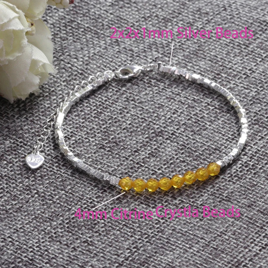 Ultra-Fine Line Bracelet – 925 Sterling Silver