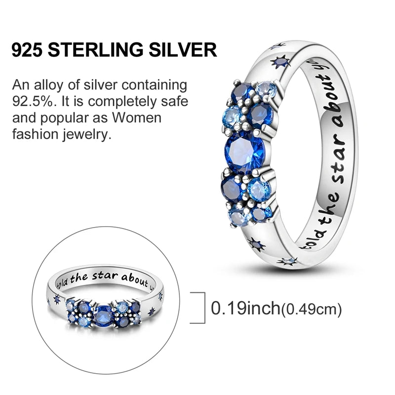 Spark 925 Sterling Silver Cocktail Ring