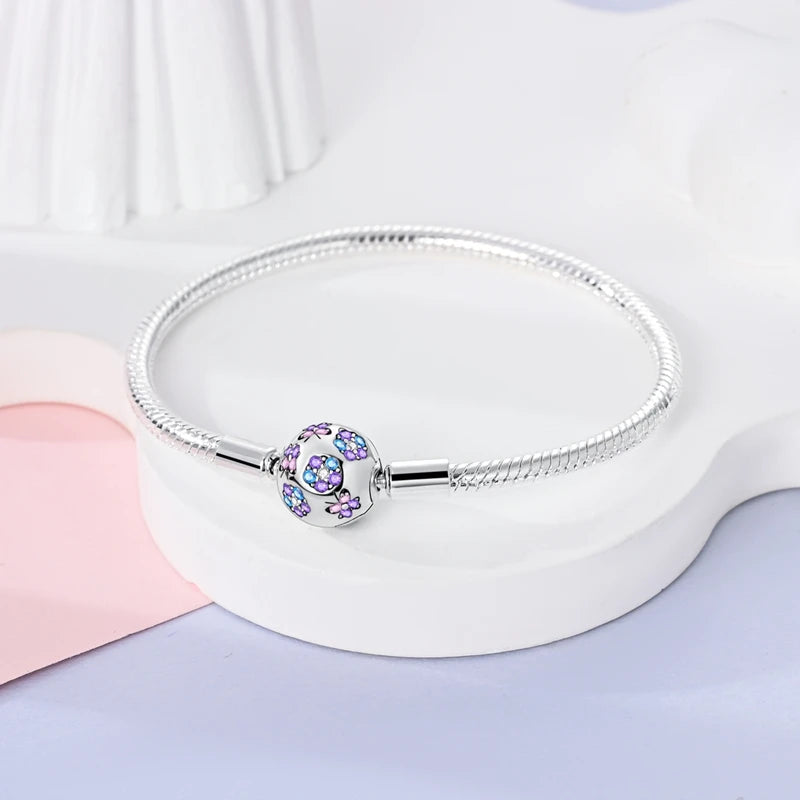 Garden of Hearts Bracelet – 925 Sterling Silver