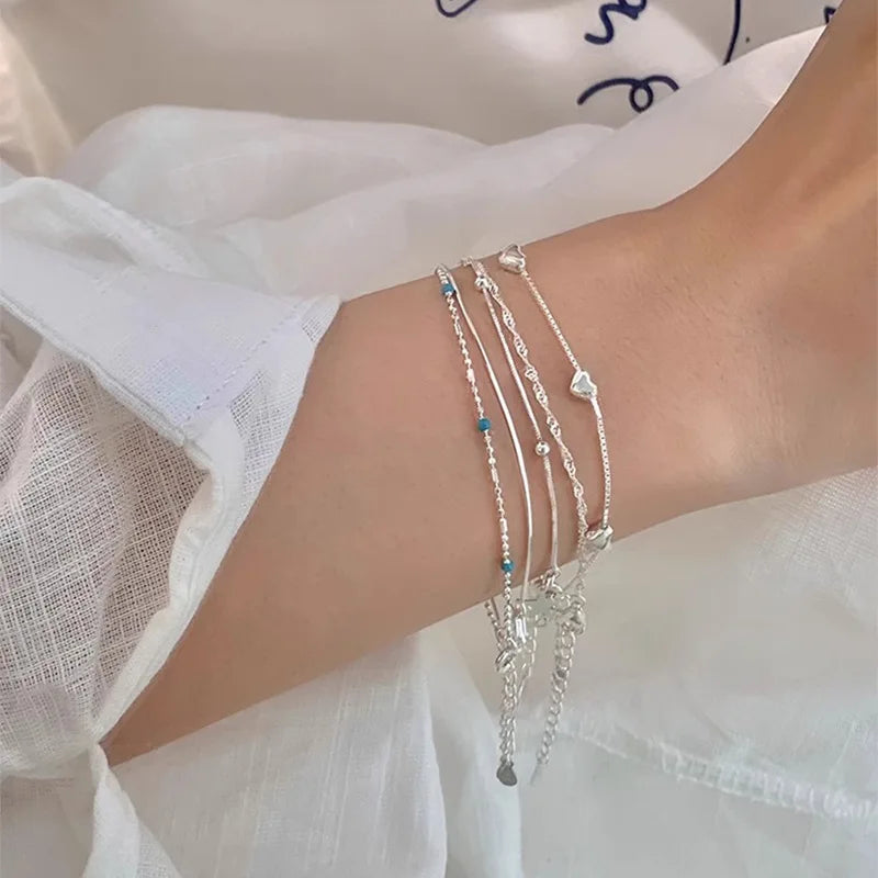 Ultra-Fine Line Bracelet – 925 Sterling Silver