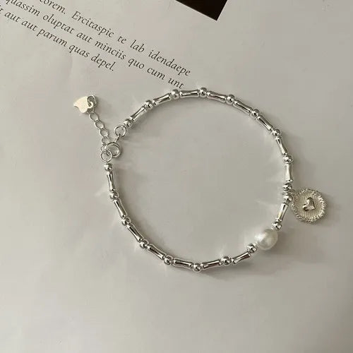 Adjustable Charm Bracelet – 925 Sterling Silver