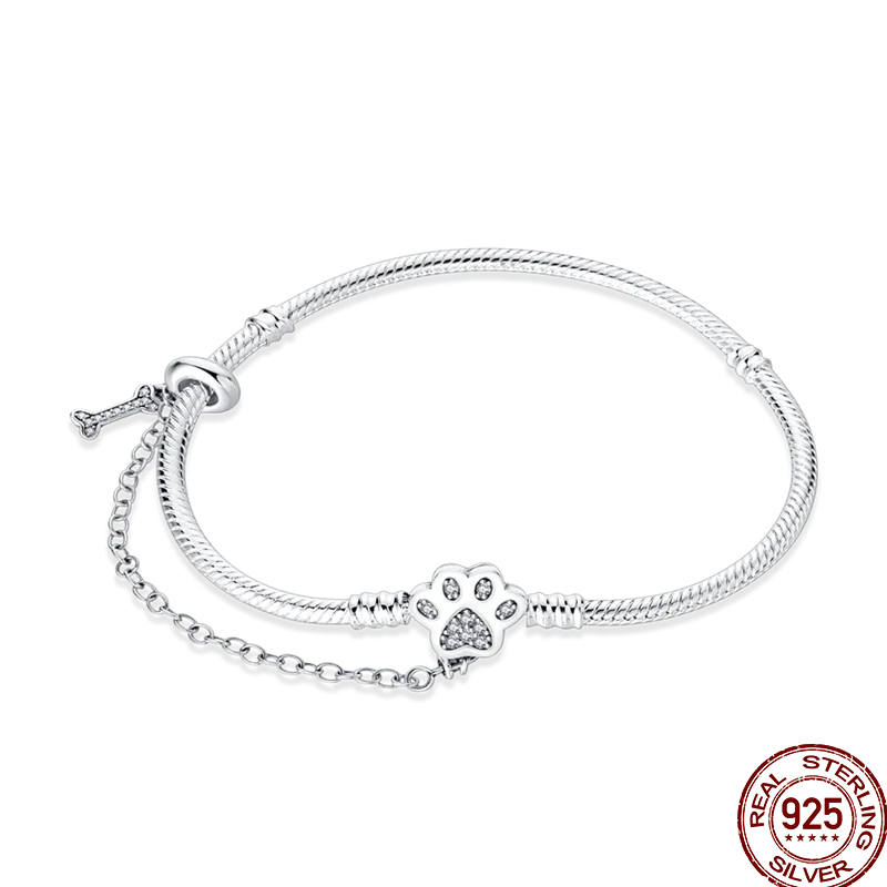 Infinity Glow Bracelet – 925 Sterling Silver