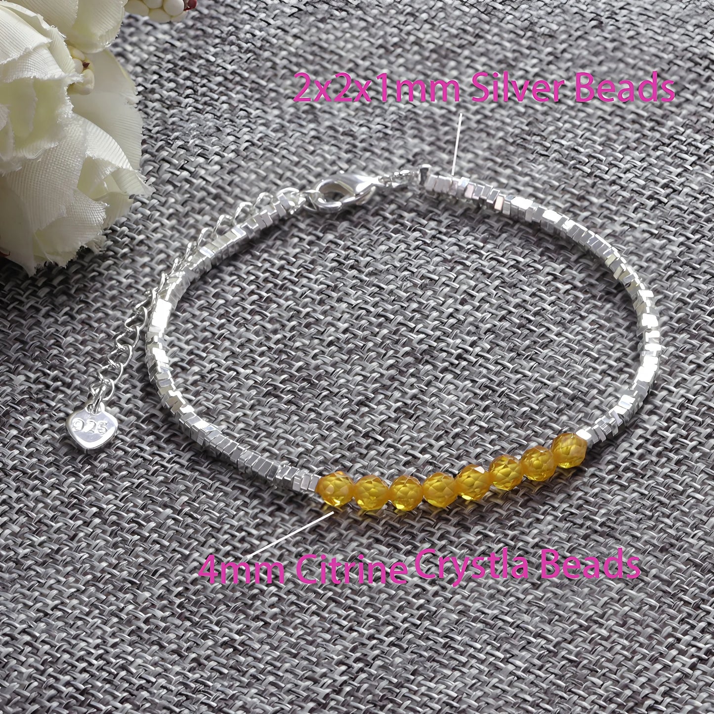 Ultra-Fine Line Bracelet – 925 Sterling Silver