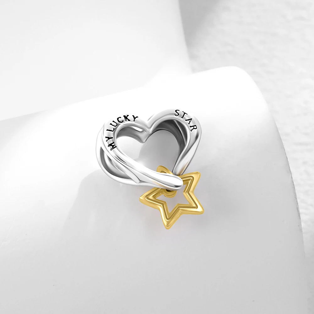 Blue Moon & Stars – 925 Sterling Silver