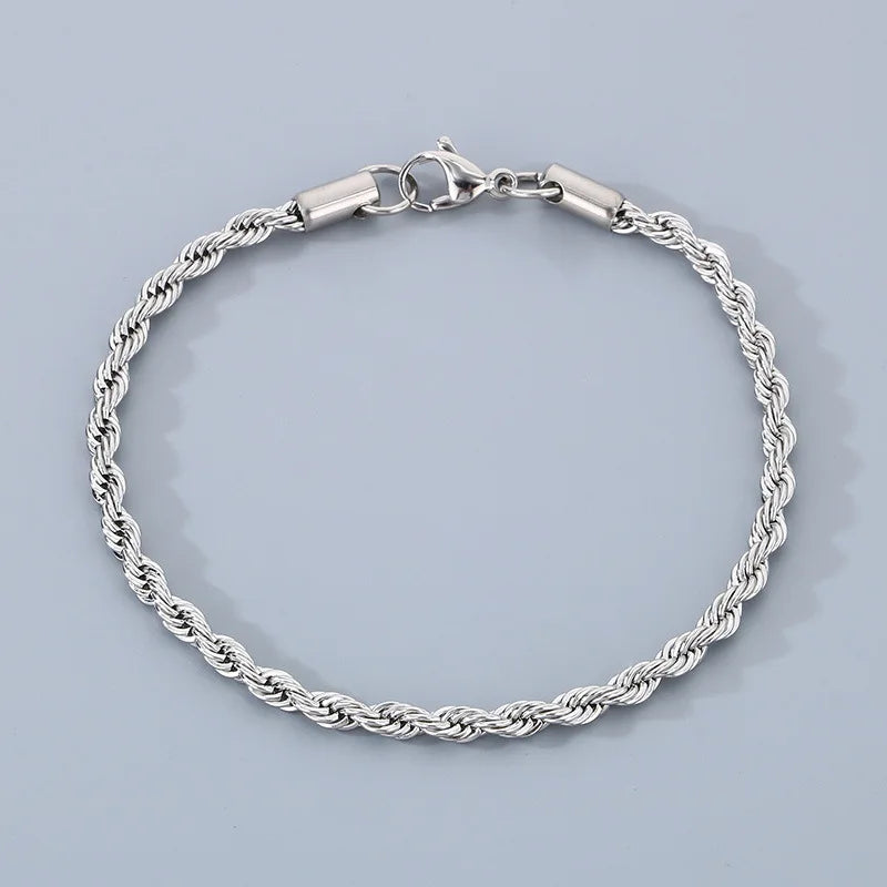Beaded Bracelet Adjustable – 925 Sterling Silver