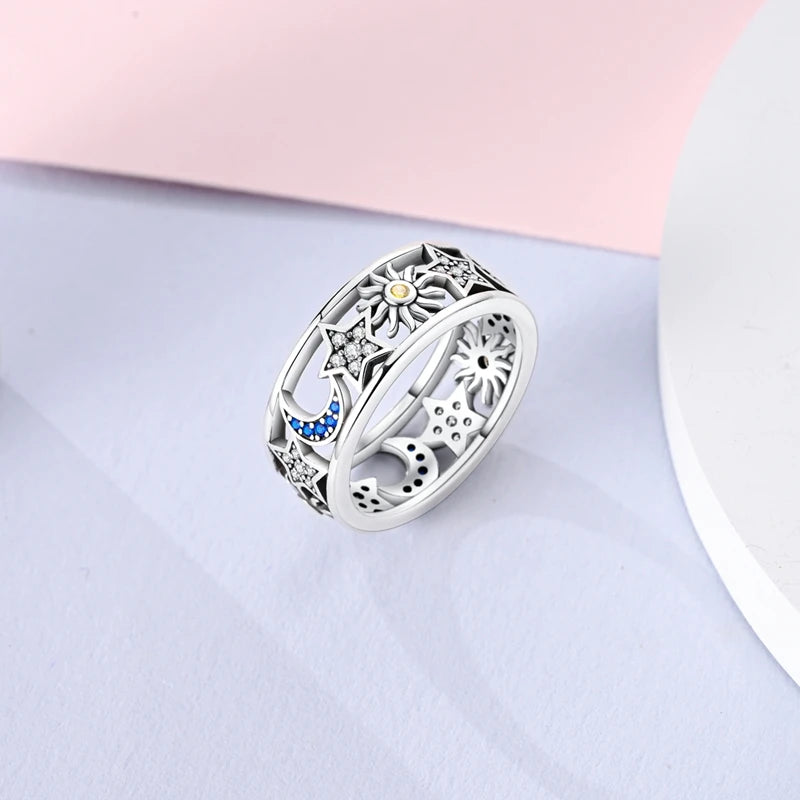 Spark 925 Sterling Silver Cocktail Ring