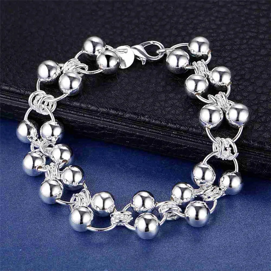 Twisted Rope Chain Bracelet –  925 Sterling Silver