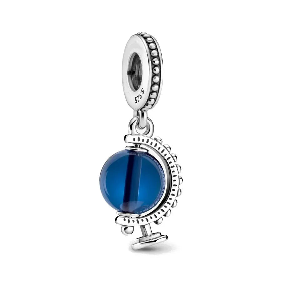 Blue Moon & Stars – 925 Sterling Silver