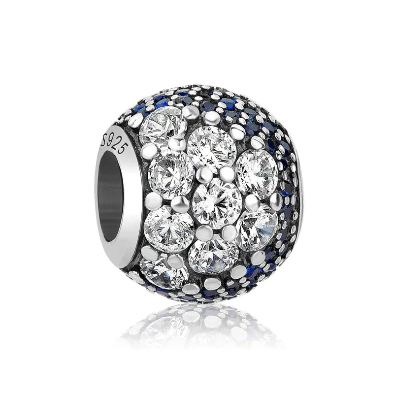 Blue Moon & Stars – 925 Sterling Silver