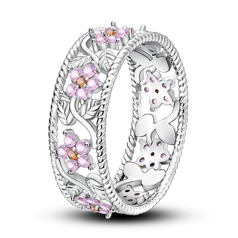 Spark 925 Sterling Silver Cocktail Ring