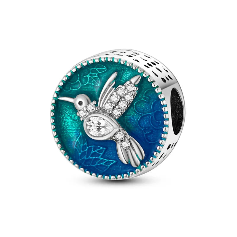 Nature-Inspired Charms – 925 Sterling Silver