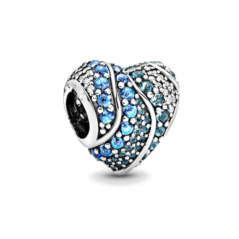 Blue Moon & Stars – 925 Sterling Silver