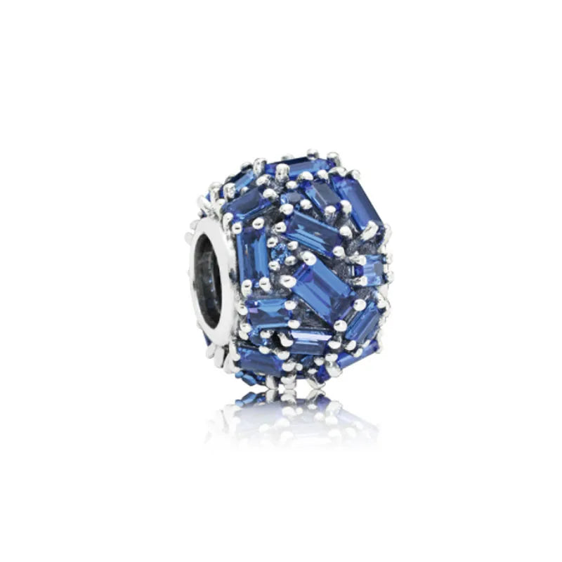 Blue Moon & Stars – 925 Sterling Silver