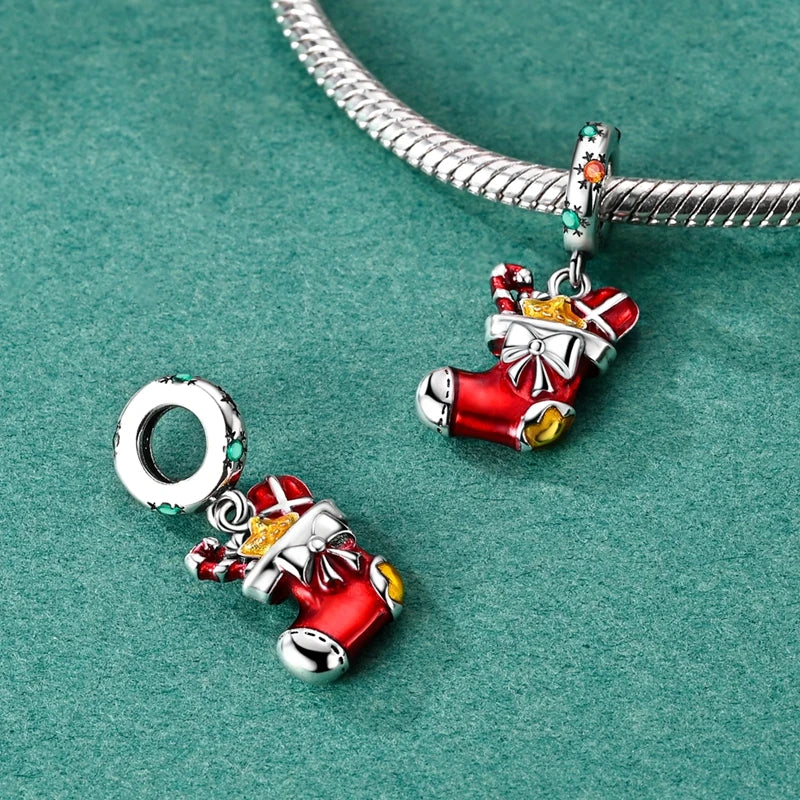Sterling Silver Christmas Charm