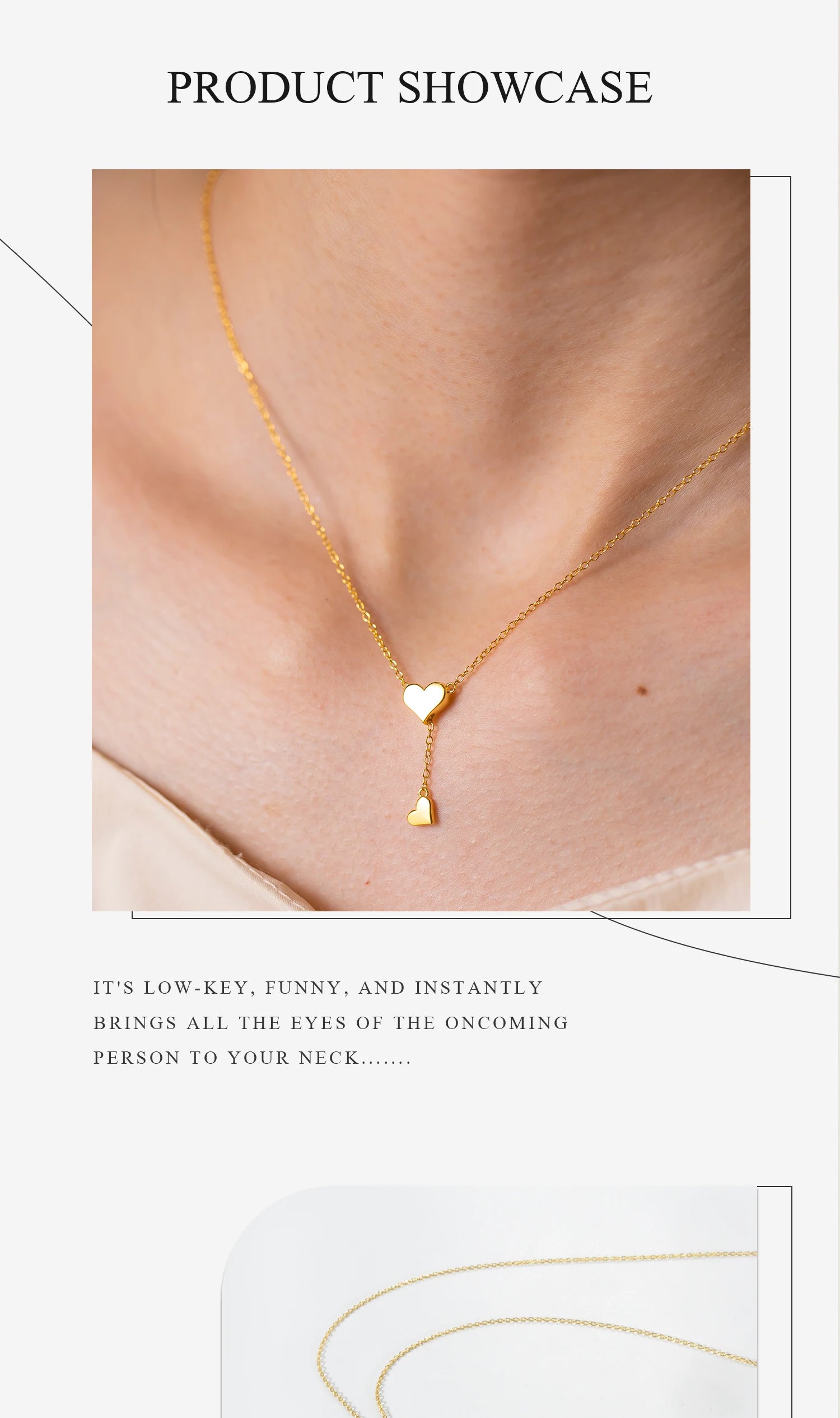 Heart Pendant Necklace – 925 Sterling Silver