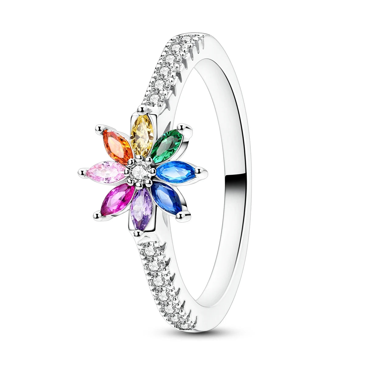 Spark 925 Sterling Silver Cocktail Ring