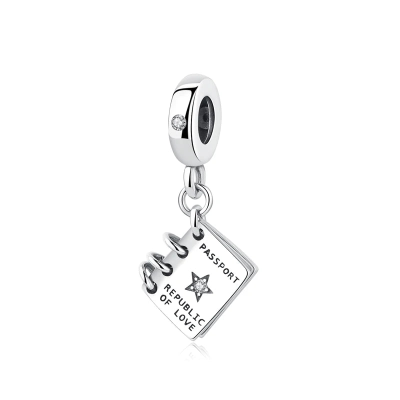 Wanderlust Charms  –  925 Sterling Silver